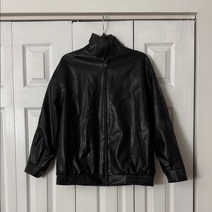 Never worn women’s leather jacket